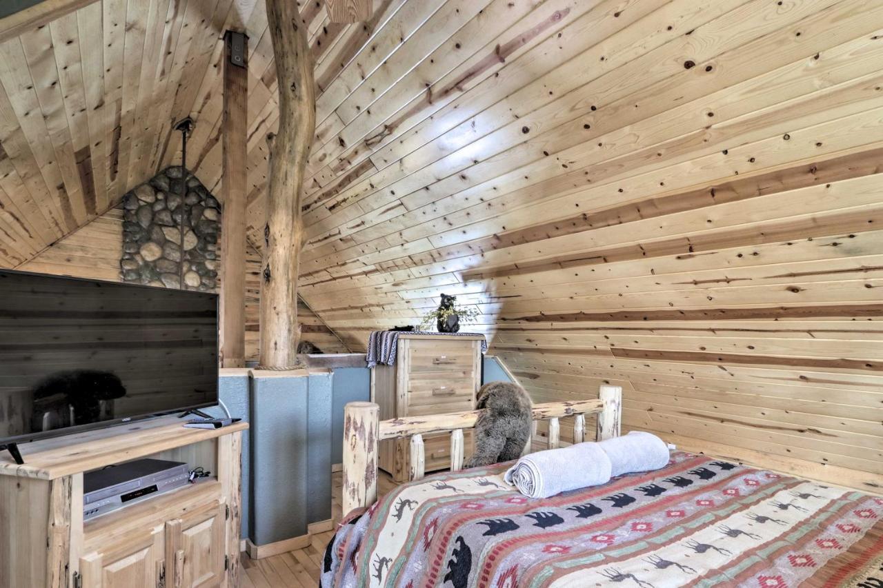 Cozy Heber-Overgaard Cabin With Fire Pit, Game Room! Eksteriør bilde