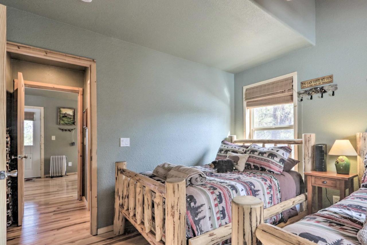 Cozy Heber-Overgaard Cabin With Fire Pit, Game Room! Eksteriør bilde