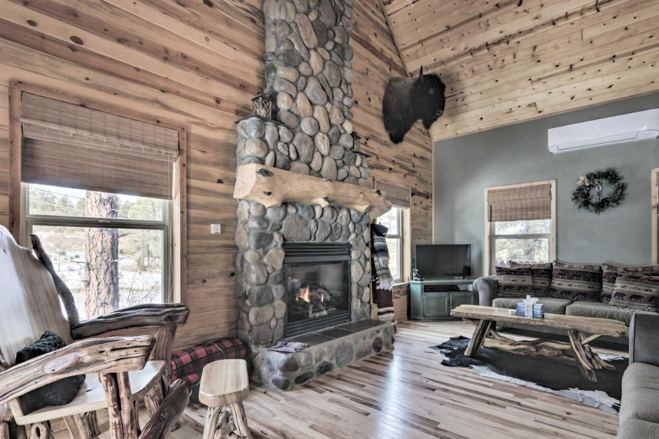Cozy Heber-Overgaard Cabin With Fire Pit, Game Room! Eksteriør bilde