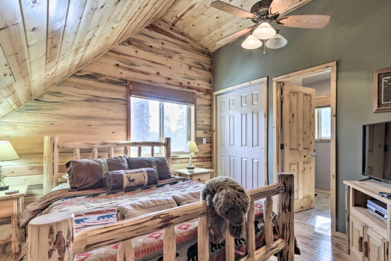 Cozy Heber-Overgaard Cabin With Fire Pit, Game Room! Eksteriør bilde