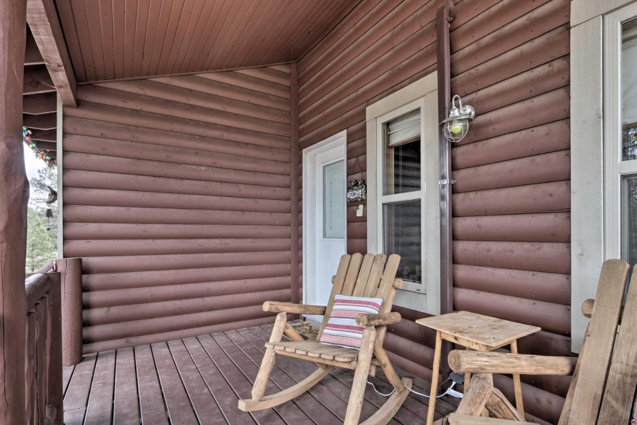 Cozy Heber-Overgaard Cabin With Fire Pit, Game Room! Eksteriør bilde