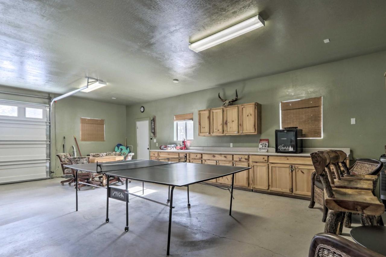 Cozy Heber-Overgaard Cabin With Fire Pit, Game Room! Eksteriør bilde