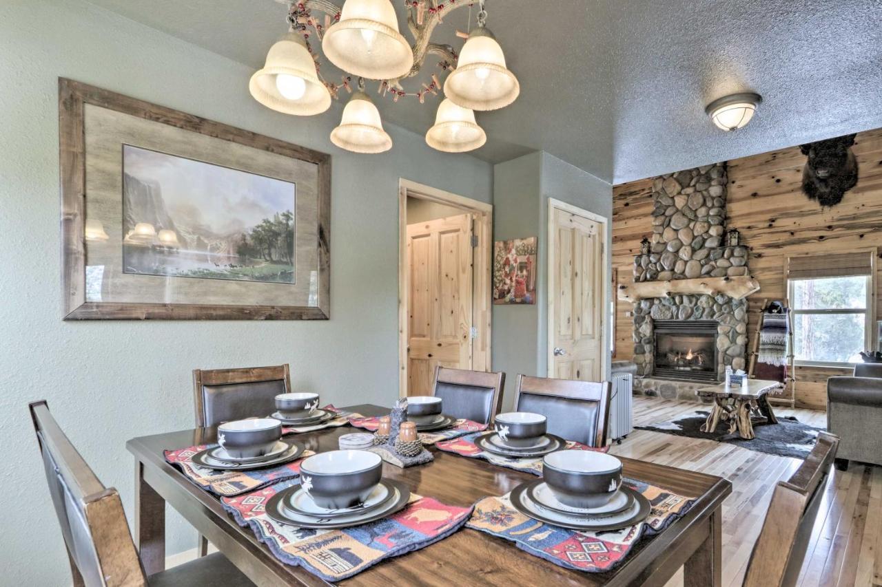Cozy Heber-Overgaard Cabin With Fire Pit, Game Room! Eksteriør bilde
