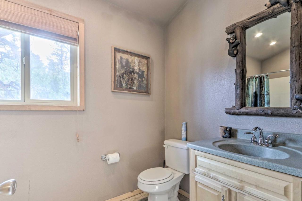 Cozy Heber-Overgaard Cabin With Fire Pit, Game Room! Eksteriør bilde